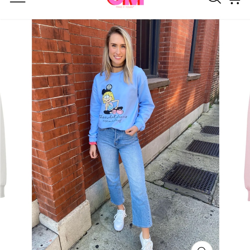 Lizzie McGuire Disney Vacation sweatshirt